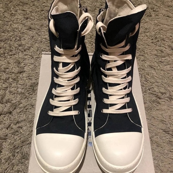 Rick Owens Drkshdw Ramones High Sneakers - Picture 1 of 5